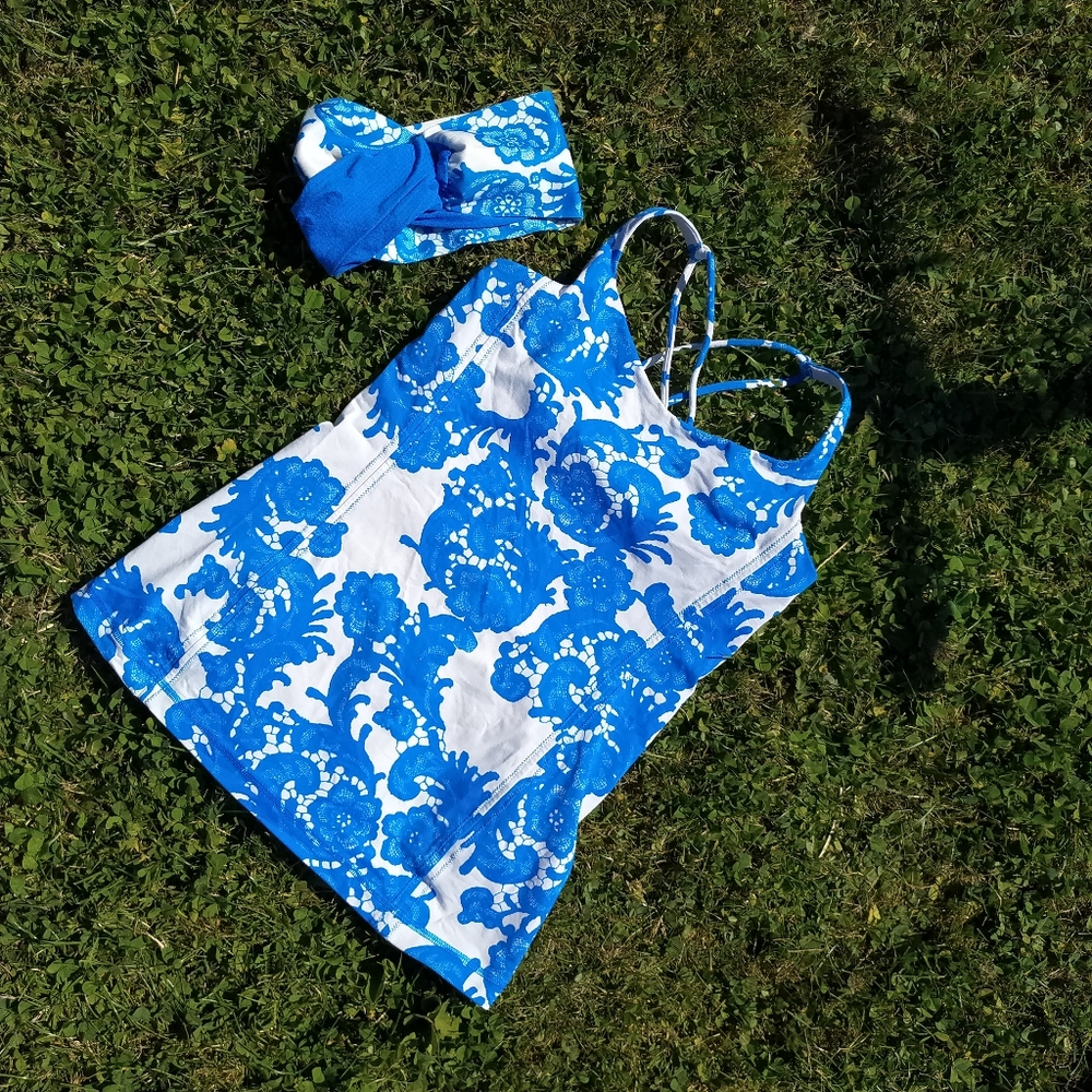 Set Lulu lemon Top & Headband